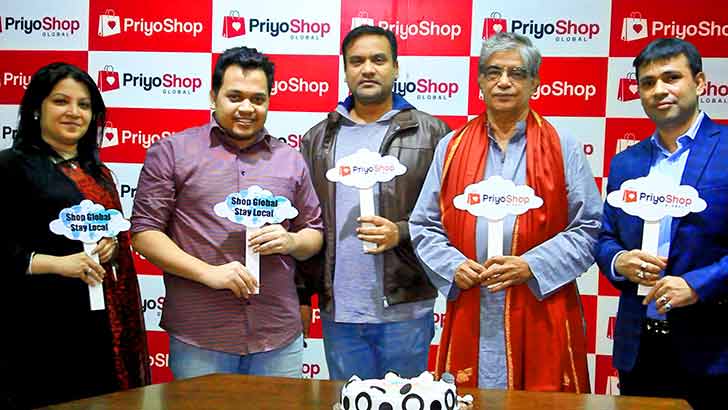 আলিবাবার সেবা নিয়ে ৬ষ্ঠ বর্ষে প্রিয়শপ ডটকম