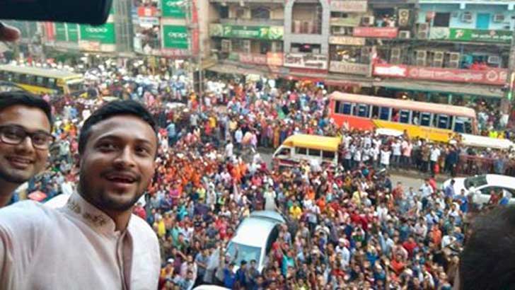 সাকিব যে কারণে খেলতে পারছেন না