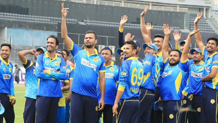 শেখ জামালের হারে চ্যাম্পিয়ন মাশরাফি-নাসিরের আবাহনী