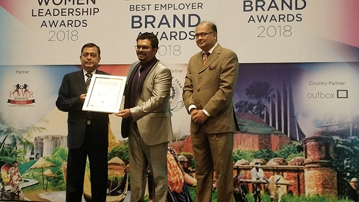 জিয়নবিডি পেল ‘ব্র্যান্ড লিডারশিপ অ্যাওয়ার্ড’