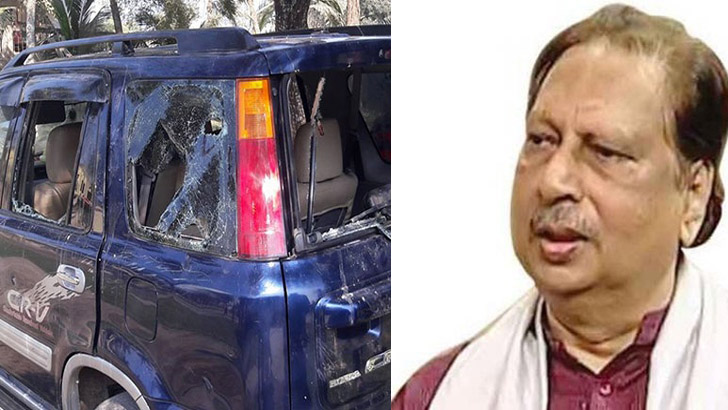 ধানের শীষের প্রার্থী আবু সাইয়িদের গাড়িবহরে হামলা-ভাঙচুর