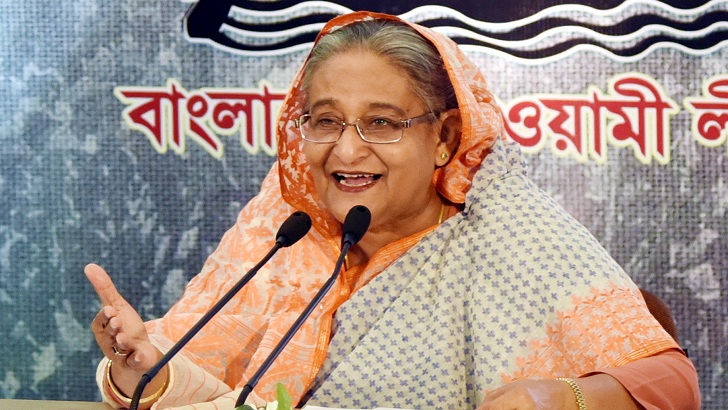 বিজয়ী হয়ে আবারও সরকার গঠন করব: শেখ হাসিনা