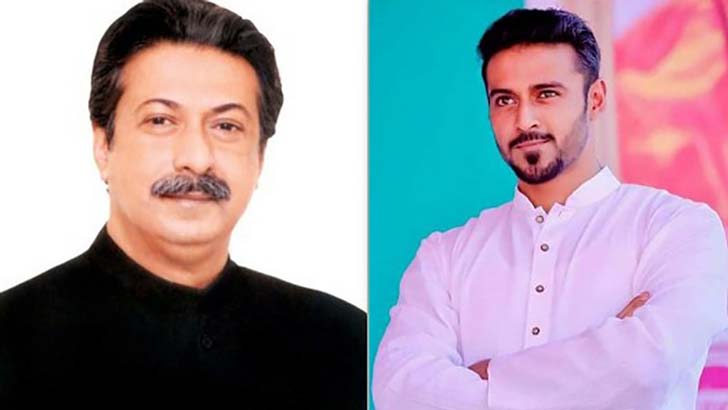 পাশাপাশি আসনে শেখ তন্ময় ও তার বাবার জয়