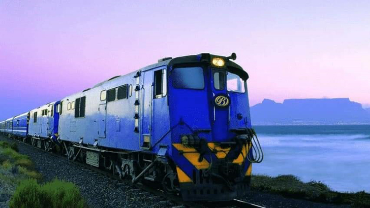 দক্ষিণ আফ্রিকায় বিলাস বহুল ব্লু ট্রেন