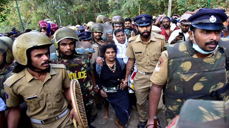 শাশুড়ির হাতে মার খেয়ে হাসপাতালে শবরীমালায় প্রবেশ করা সেই নারী