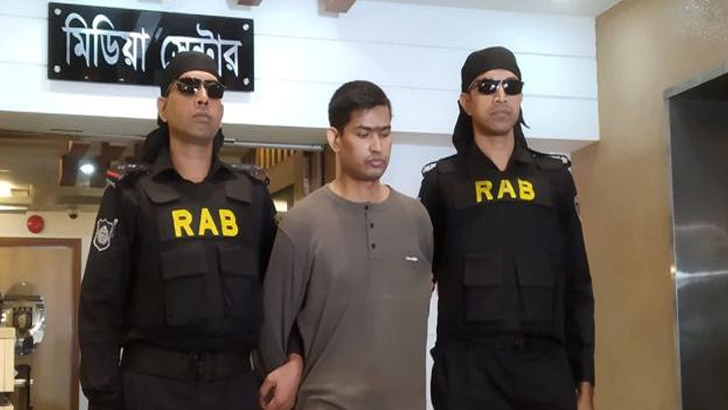 হলি আর্টিজান মামলার আসামি রিপন ৫ দিনের রিমান্ডে