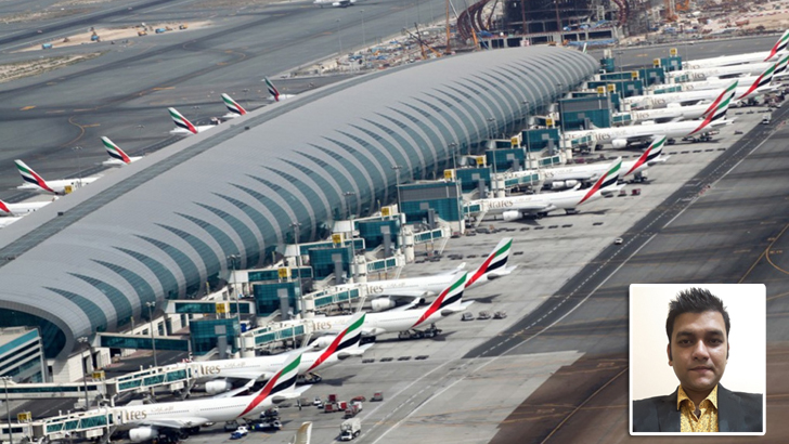 বিশ্বের ব্যস্ততম দুবাই আন্তর্জাতিক বিমানবন্দর