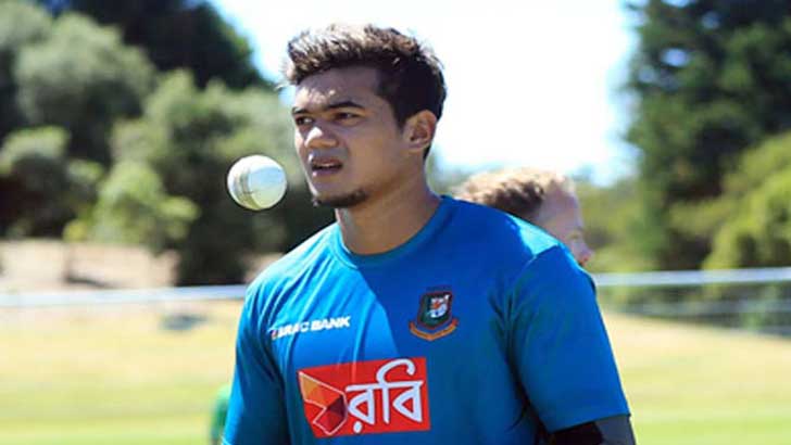 নিউজিল্যান্ড সফরে ওয়ানডে খেলা হচ্ছে না তাসকিনের