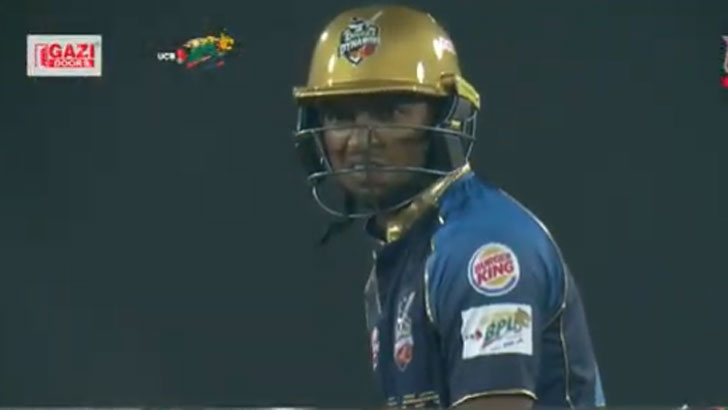 রনি তালুকদারের ব্যাটে সমুচিত জবাব দিচ্ছে ঢাকা