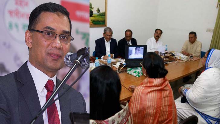 তারেক রহমানের সঙ্গে স্কাইপিতে দলের প্রার্থীদের যে কথা হল