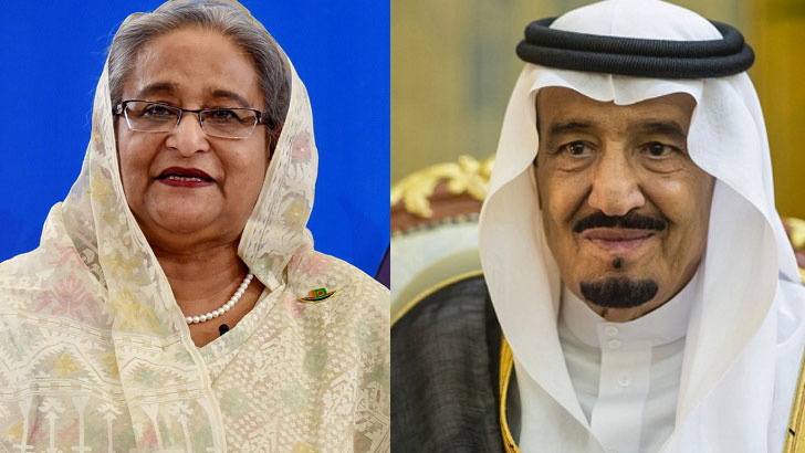 শেখ হাসিনাকে সৌদি বাদশাহর আমন্ত্রণ