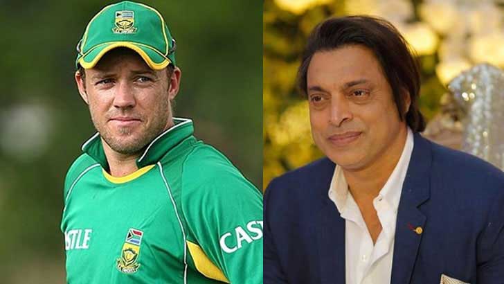 ভিলিয়ার্স টাকার জন্যই অবসর নিয়েছেন: শোয়েব আখতার