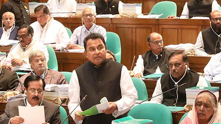 ৫ লাখ ২৩ হাজার ১৯০ কোটি টাকার বাজেট পাস