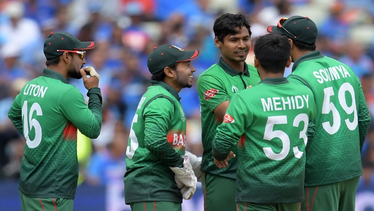 মোস্তাফিজ নৈপুণ্যে রানের পাহাড় গড়তে পারেনি ভারত
