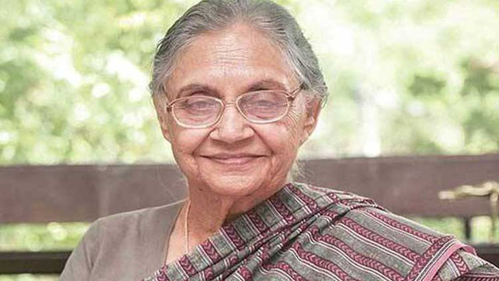 দিল্লির সাবেক মুখ্যমন্ত্রী শীলা দীক্ষিতের মৃত্যু