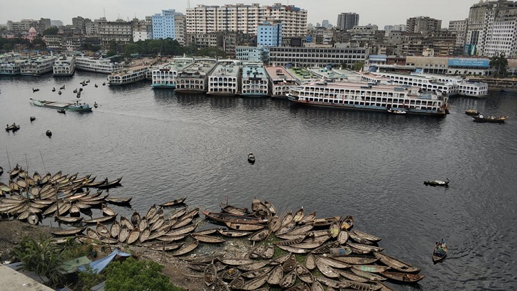 সারাদেশে নৌধর্মঘট চলছে