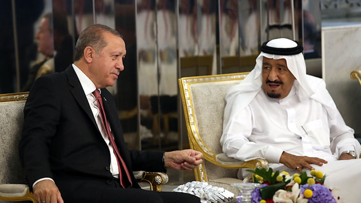 সৌদি বাদশার সঙ্গে ফোনালাপ এরদোগানের