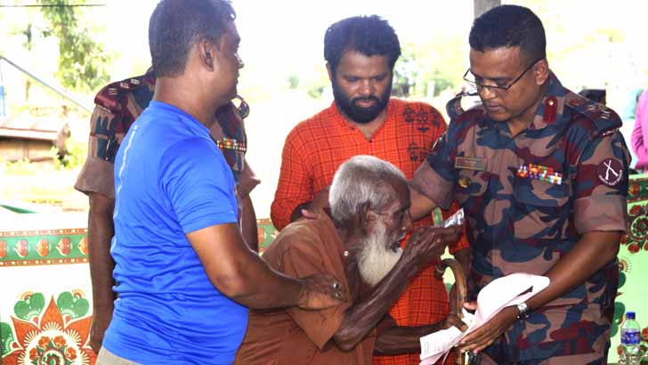 সুনামগঞ্জ সীমান্তে বিজিবির চিকিৎসাসেবা প্রদান