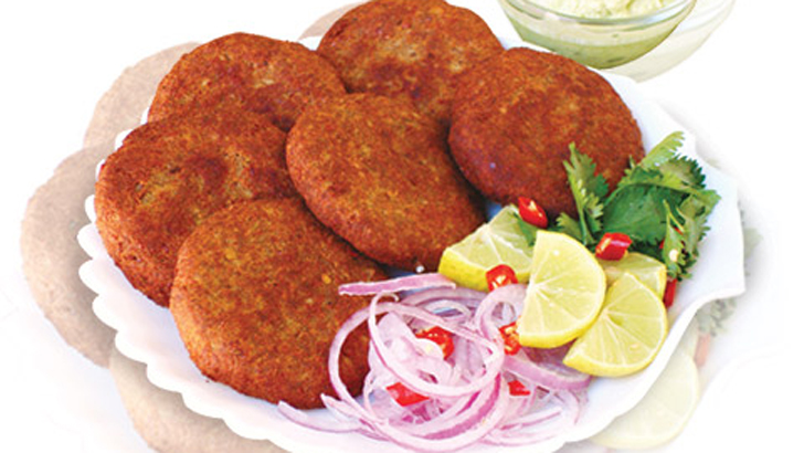 জিভে জল আনা গরুর মাংসের টিকিয়া কাবাব