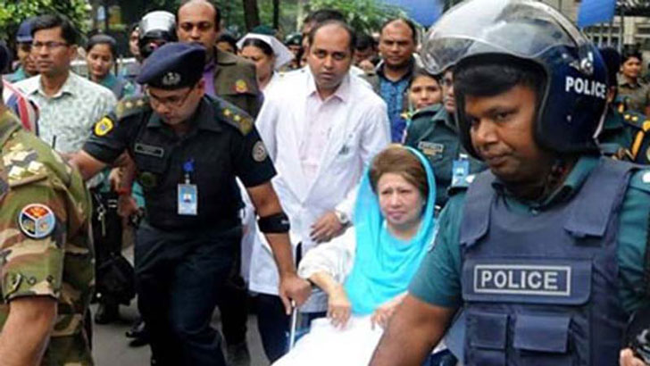 খালেদা জিয়ার সুস্থতা কামনায় বিএনপির দোয়া  মাহফিল আজ