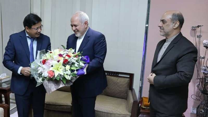 ইরানের পররাষ্ট্রমন্ত্রী জারিফ ঢাকায়