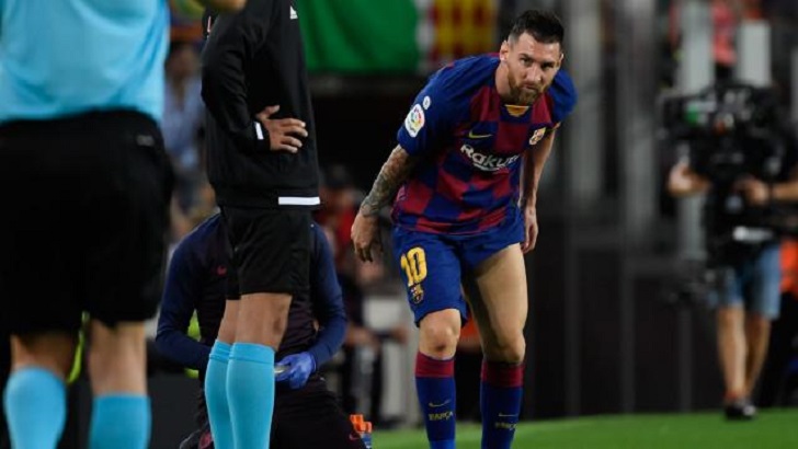 মেসির মাইলফলকের ম্যাচে বার্সার জয়