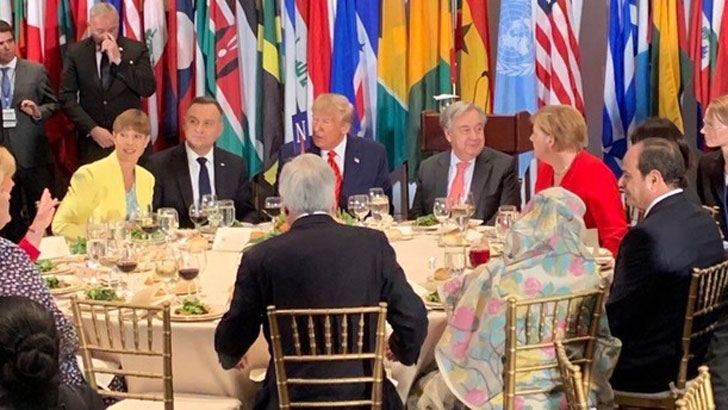 সিসি থাকায় ট্রাম্পের সঙ্গে মধ্যাহ্নভোজ করেননি এরদোগান