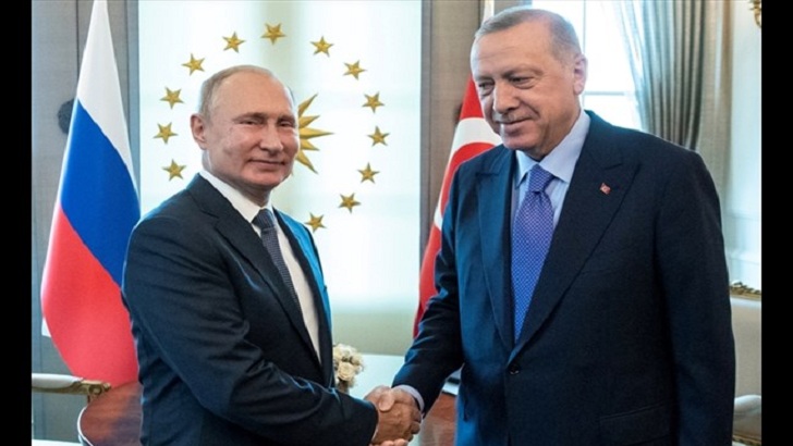 পুতিনের দাওয়াতে রাশিয়া যাবেন এরদোগান