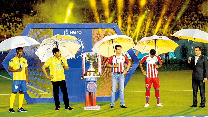 আইএসএল উদ্বোধনে স্মৃতিকাতর সৌরভ