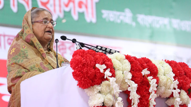 ঘূর্ণিঝড় বুলবুল: জনগণকে আল্লাহর কাছে প্রার্থনার আহ্বান প্রধানমন্ত্রীর