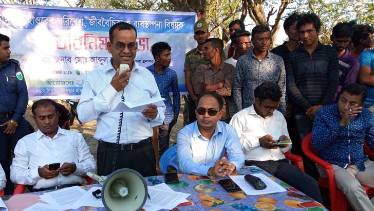 টাঙ্গুয়ার হাওরে প্রজনন মৌসুমে হাওরে মাছ ধরা বন্ধ রাখার দাবি