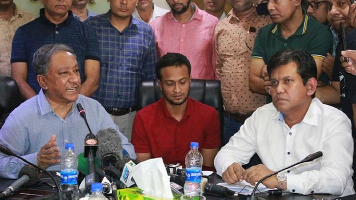 সাকিব কাণ্ডে সাবধান বিসিবি