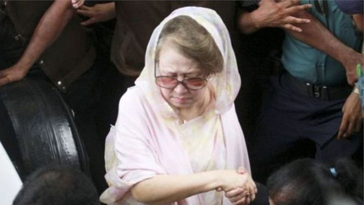 খালেদা জিয়ার মুক্তির দাবিতে যুক্তরাজ্যে বিএনপির বিক্ষোভ