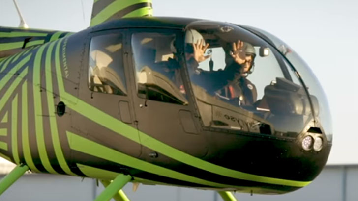 চালকের স্পর্শ ছাড়াই উড়ল হেলিকপ্টার (ভিডিও)