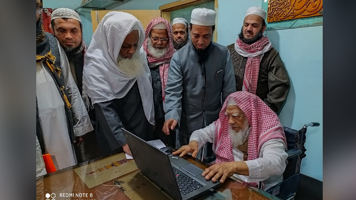 নূরানী বোর্ডের ফল প্রকাশ করলেন আল্লামা শফী