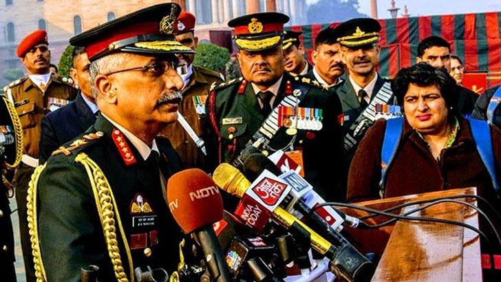 দায়িত্ব নিয়েই পাকিস্তানকে হুমকি দিলেন ভারতের নতুন সেনাপ্রধান