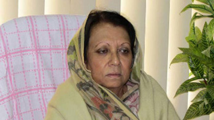 সাবেক প্রতিমন্ত্রী ইসমাত আরা সাদেক আর নেই