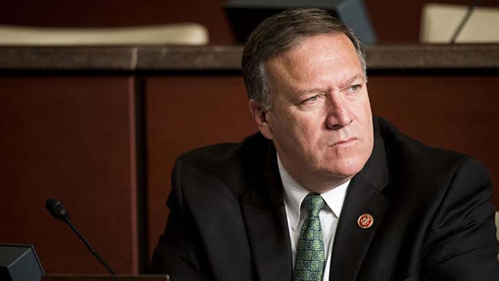 নারী সাংবাদিকের প্রশ্নে মেজাজ হারালেন পম্পেও