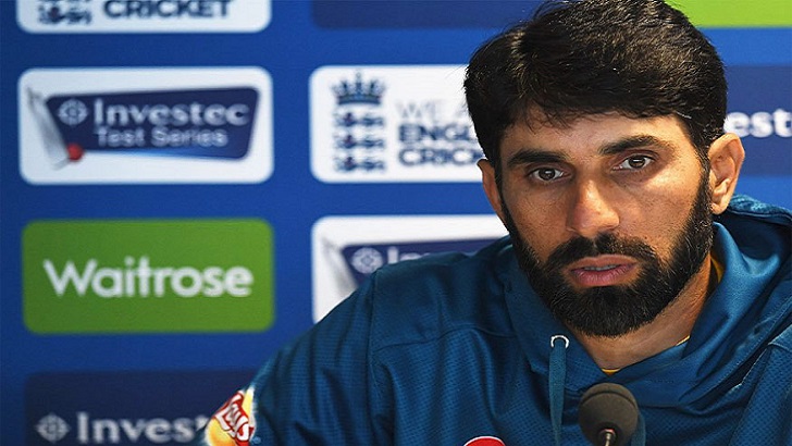 বাংলাদেশকে হারিয়ে স্বস্তির নিঃশ্বাস ফেললেন মিসবাহ