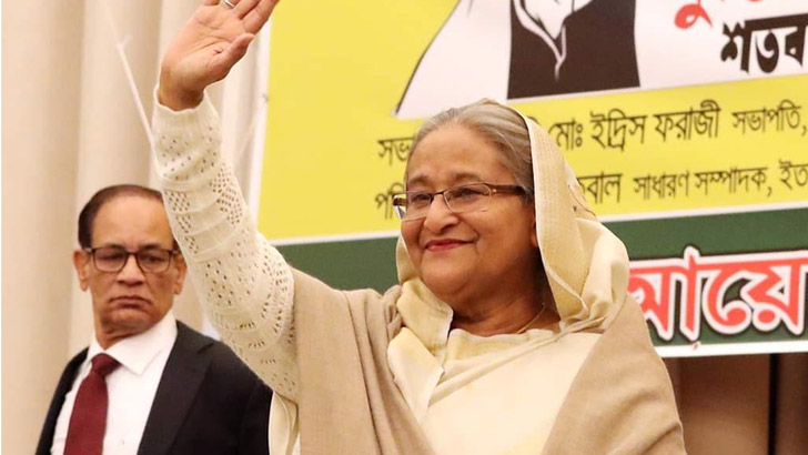 জাতির পিতার সোনার বাংলাদেশ গড়াই আমাদের লক্ষ্য: প্রধানমন্ত্রী