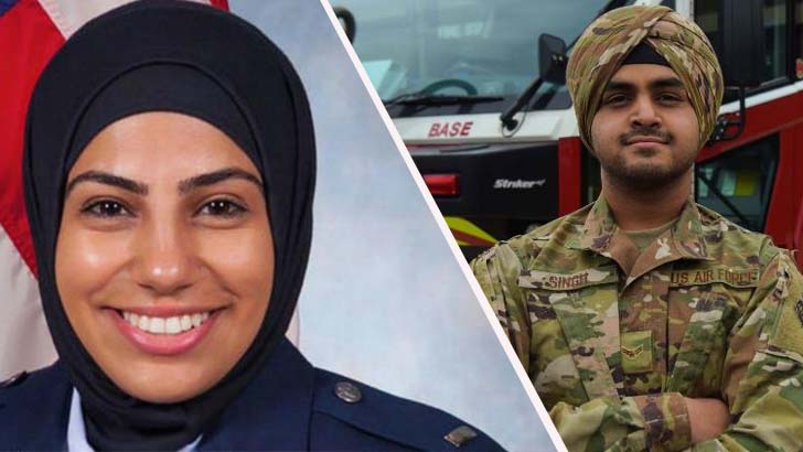 হিজাব পাগড়ি ও দাড়ি রেখে মার্কিন বিমানবাহিনীতে চাকরি করা যাবে