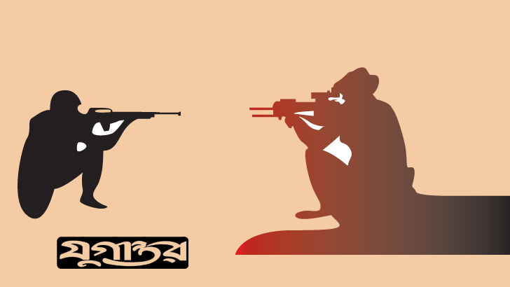 টেকনাফে পুলিশের সঙ্গে সন্ত্রাসীদের গোলাগুলি, নিহত ১