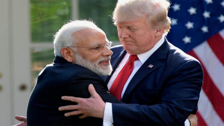 ট্রাম্পের ভারত আগমনের আগে টুইটে যা বললেন মোদি