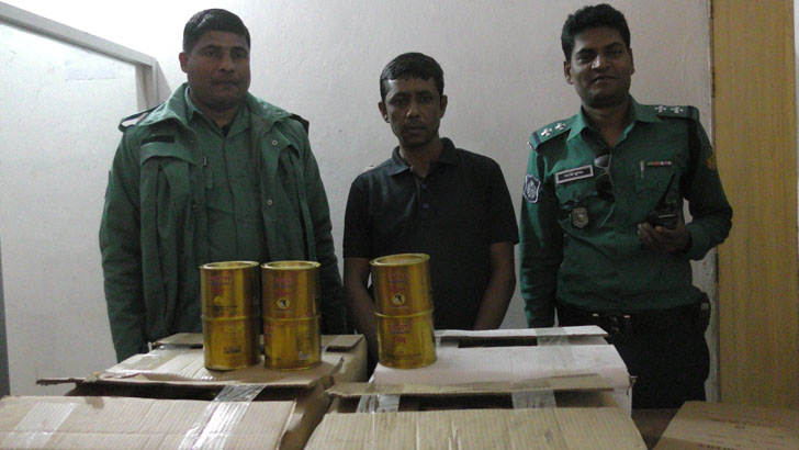 পূবাইলে শ্বশুরবাড়িতে রেজাউলের ঘি তৈরির কারখানা!