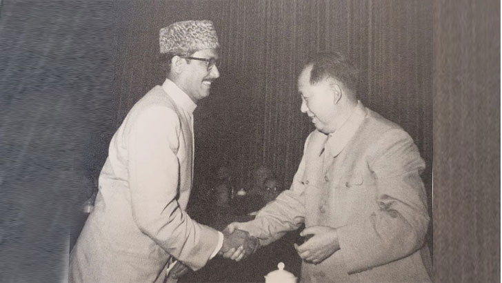 অখণ্ড ভারতে মুসলমানদের অস্তিত্ব থাকবে না: বঙ্গবন্ধু শেখ মুজিবুর রহমান