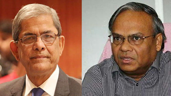 রাজশাহী মহানগর বিএনপি নেতার মৃত্যুতে ফখরুল-রিজভীর শোক