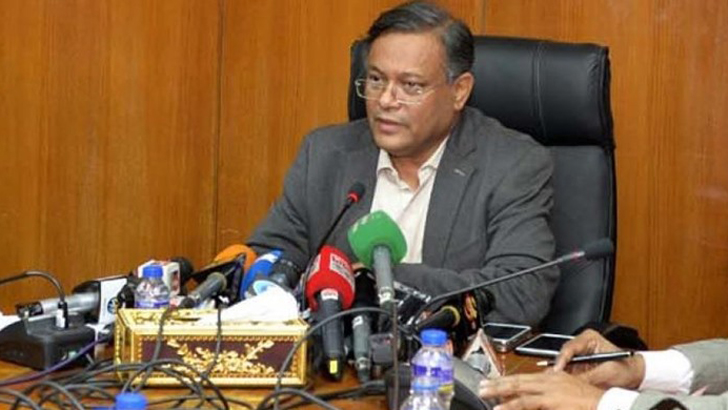 করোনার সঙ্গে খালেদা জিয়ার মুক্তির সম্পর্ক নেই: হাছান মাহমুদ