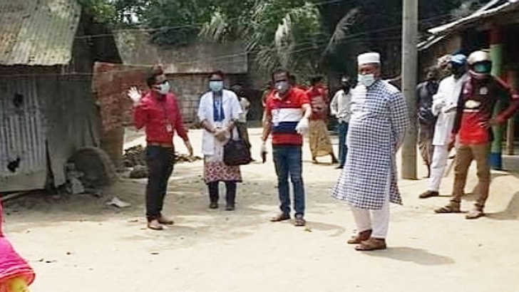 করোনার গুজবে নেত্রকোনায় এক বাড়ি অবরুদ্ধ