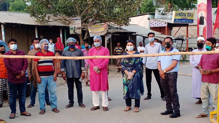 গৌরীপুর উপজেলাকে ‘সেল্ফ লকডাউন’ ঘোষণা করলেন ইউএনও