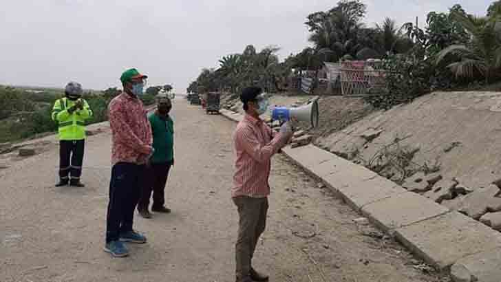 না’গঞ্জ থেকে পালিয়ে অর্ধশতাধিক লোক খালিয়াজুরীতে, গ্রাম লকডাউন